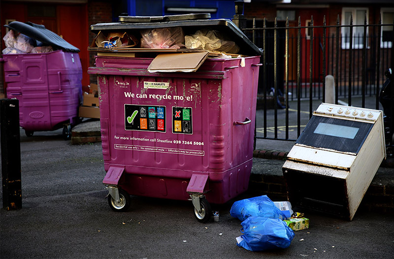 bins on estates binopolis